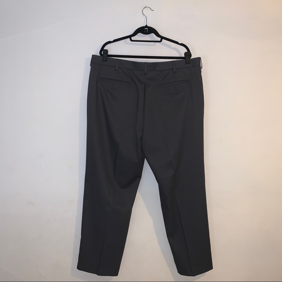 Van Heusen Gray Dress Pants W42 L30 - Picture 2 of 7